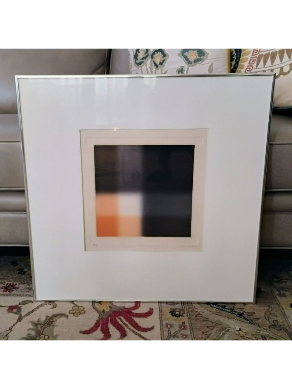 Barry Nelson Signed & Numbered Limited Edition Abstract Art Print In Frame 9/20